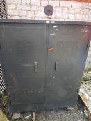 *Steel Security Locker. No keys but open.