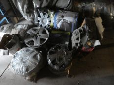 *Large Quantity Various unused wheel trims