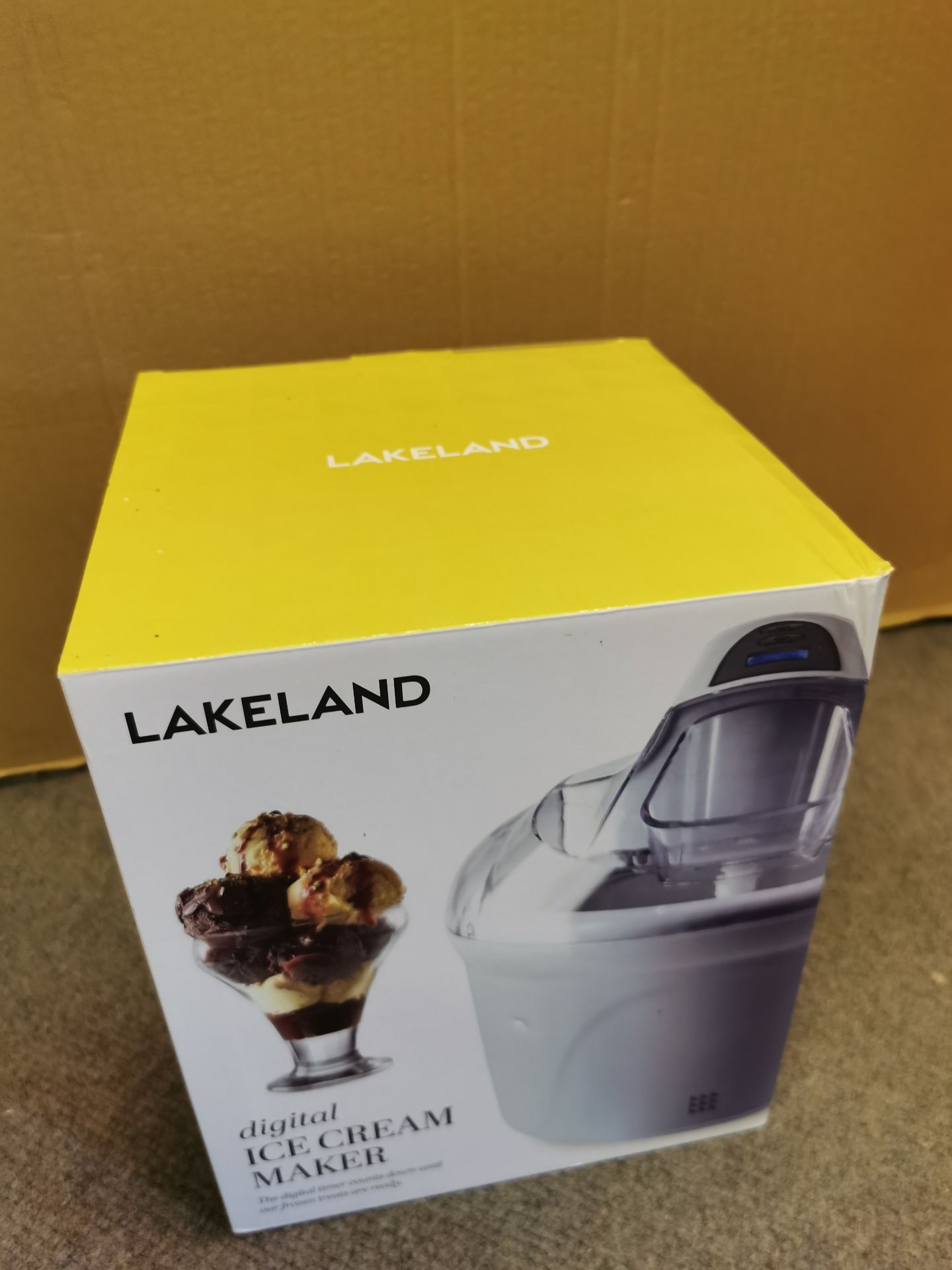 *Lakeland Digital Ice Cream maker. New - Image 3 of 3