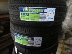 *Pair Unused Tyres. Evergreen 245 45 ZR18