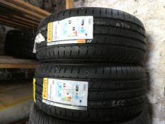 *Pair Unused Tyres. PIRELLI P-ZERO 205 50 17