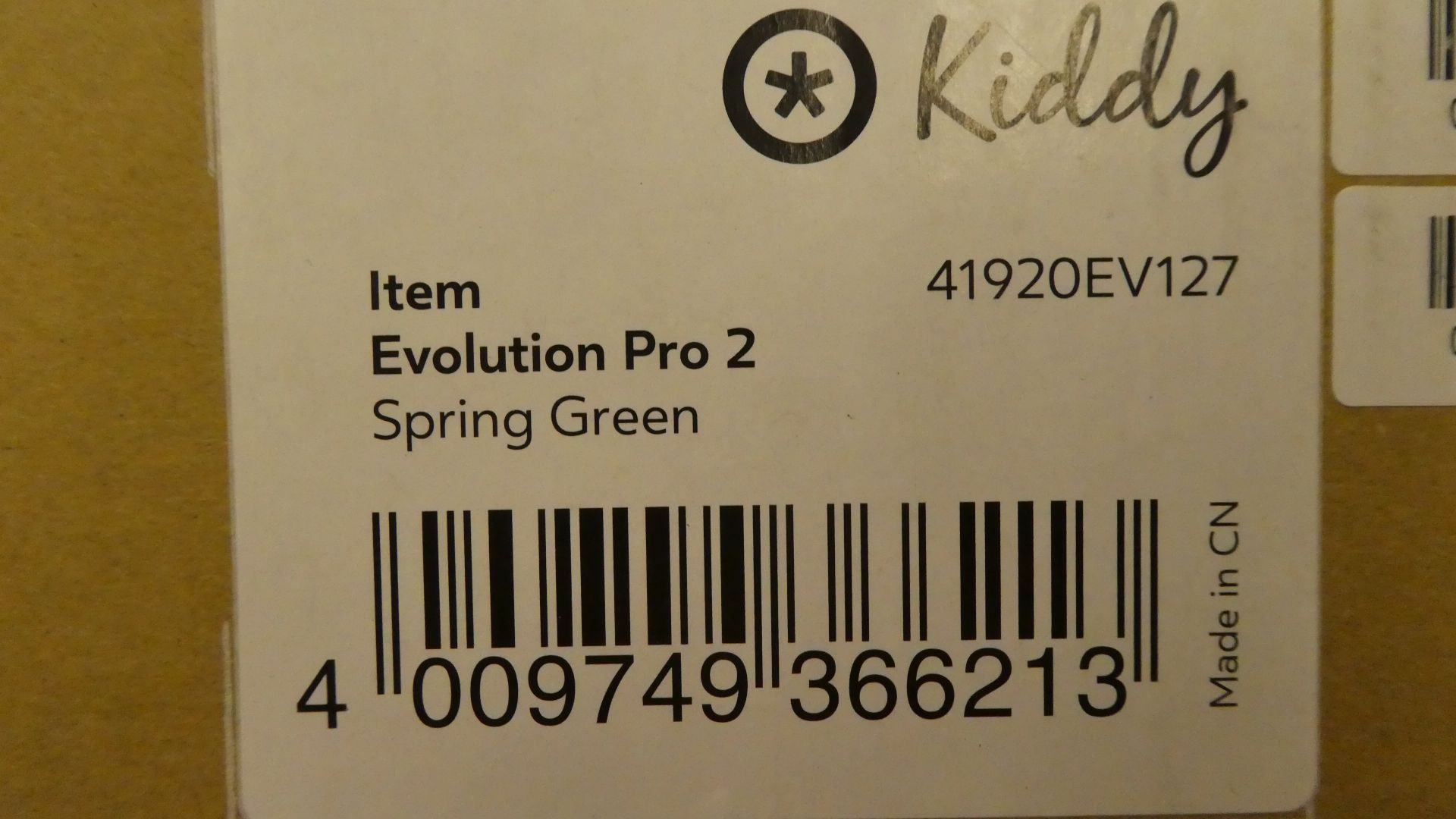 *Kiddy Evolution PRO 2 Childs Car Seat Group 0+ Spring green.New