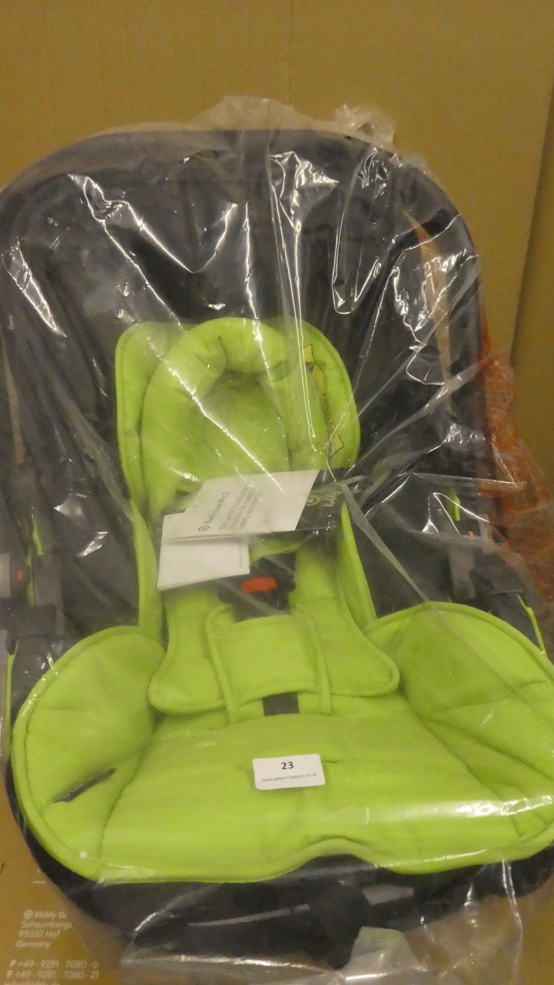 *Kiddy Evolution PRO 2 Childs Car Seat Group 0+ Spring green.New - Image 3 of 4