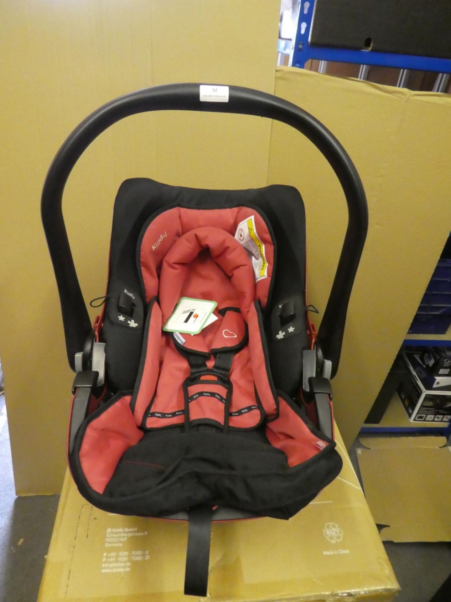 *Kiddy Evolution PRO 2 Childs Car Seat Group 0+ Cranberry. New