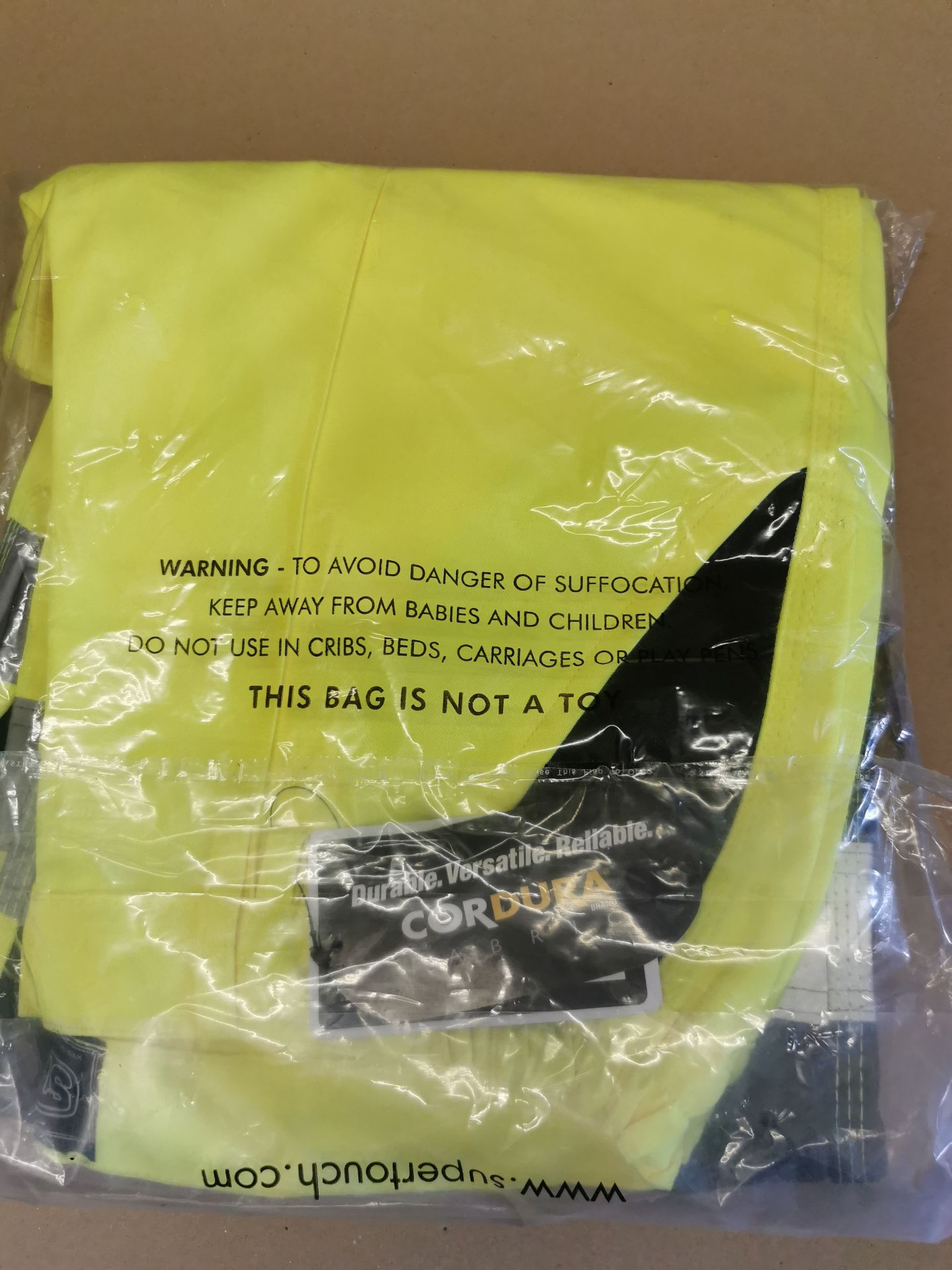 *Ballistic' Work trousers High Viz Yellow Unused