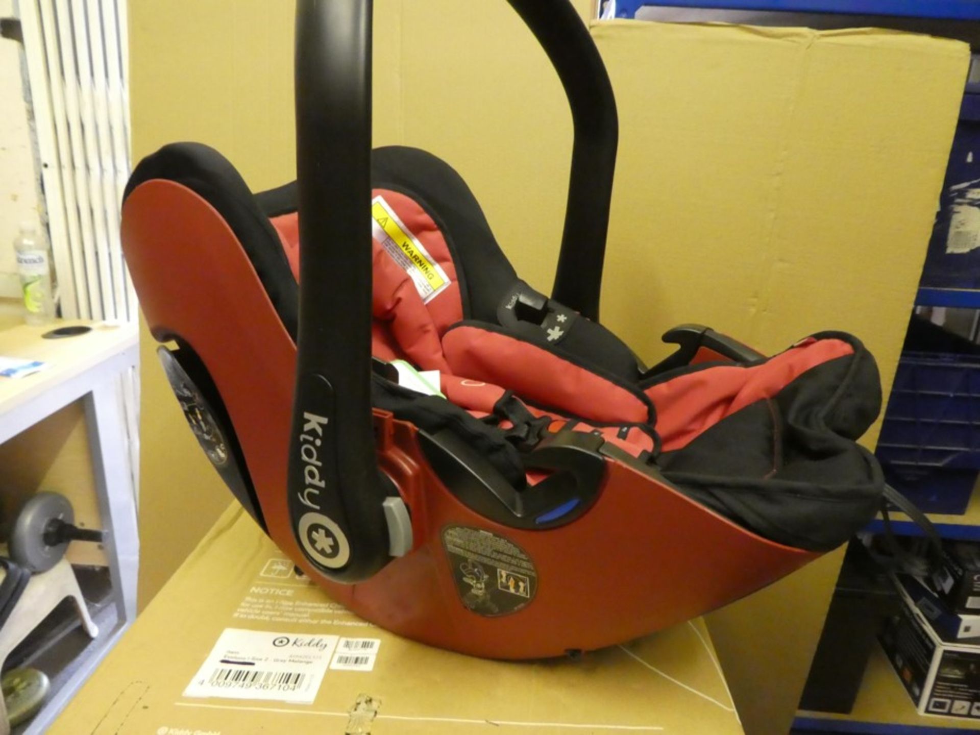 *Kiddy Evolution PRO 2 Childs Car Seat Group 0+ Cranberry. New - Image 2 of 4