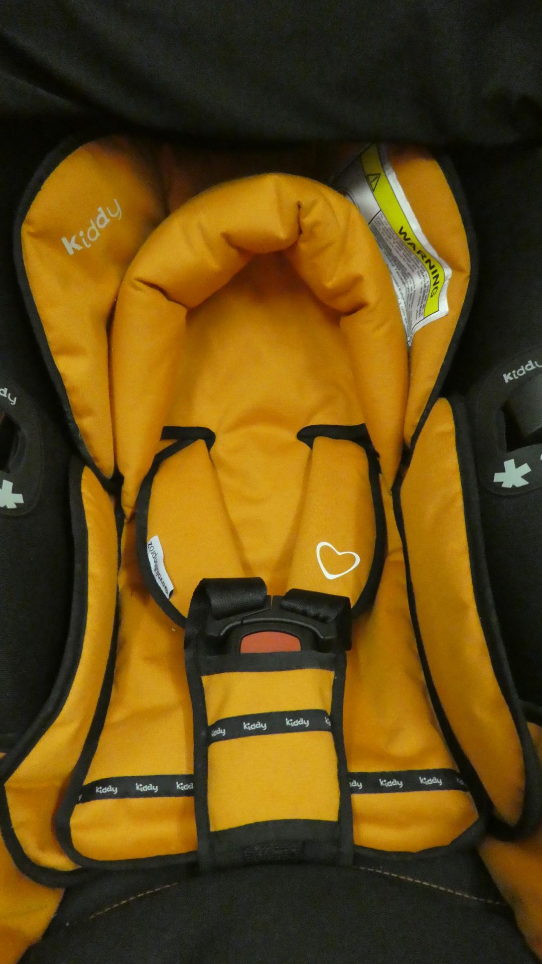 *Kiddy Evolution PRO 2 Childs Car Seat Group 0+ Jaffa Orange.New - Image 2 of 2