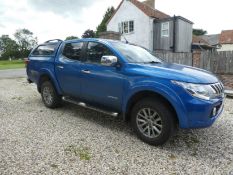 *2016 Mitsubishi L200 Warrior, Reg: HV16 EDK 48000 Miles, 1 Previous Owner