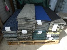 *Pallet of Unused Carpet Tiles