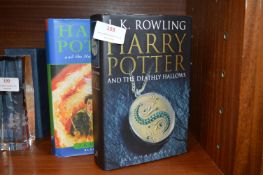 Two Harry Potter First Editions