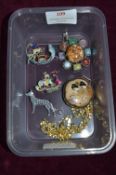 Vintage Costume Jewellery Brooches