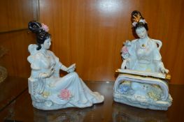 Two Large Chinese Figurines