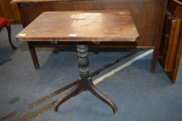 Georgian Mahogany Tilt Top Table (AF)