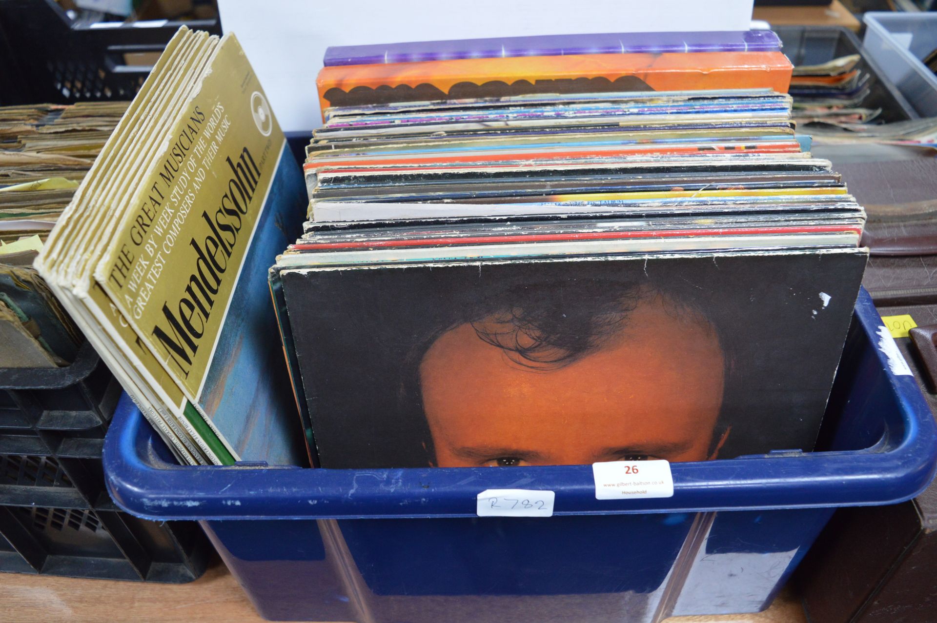 Vintage 12" LP Records: Abba, etc. plus Box Sets and Classical Magazines