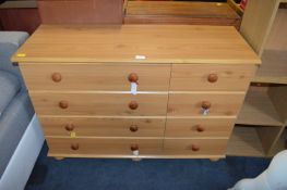 Modern Pine Effect Chest of Drawers