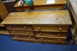 Pine Six Drawer Chest