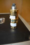 Dynamite Nobel Gold Plated Table Lighter