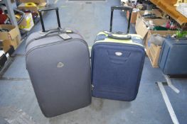 Two Suitcases by Globe Trotters and Borderline