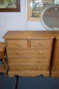 Pine Two over Three Bedroom Chest