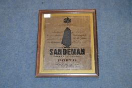 Sandeman Port Advertising Mirror