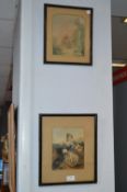 Two Framed Victorian Prints