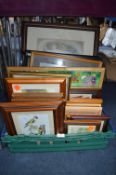 Approximately Twenty Framed Pictures and Prints