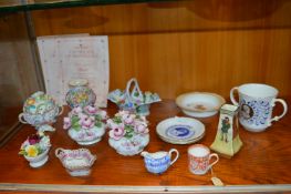 Assorted Decorative Pottery Items