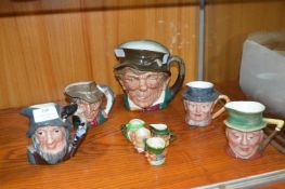 Royal Doulton and Beswick Character Jugs