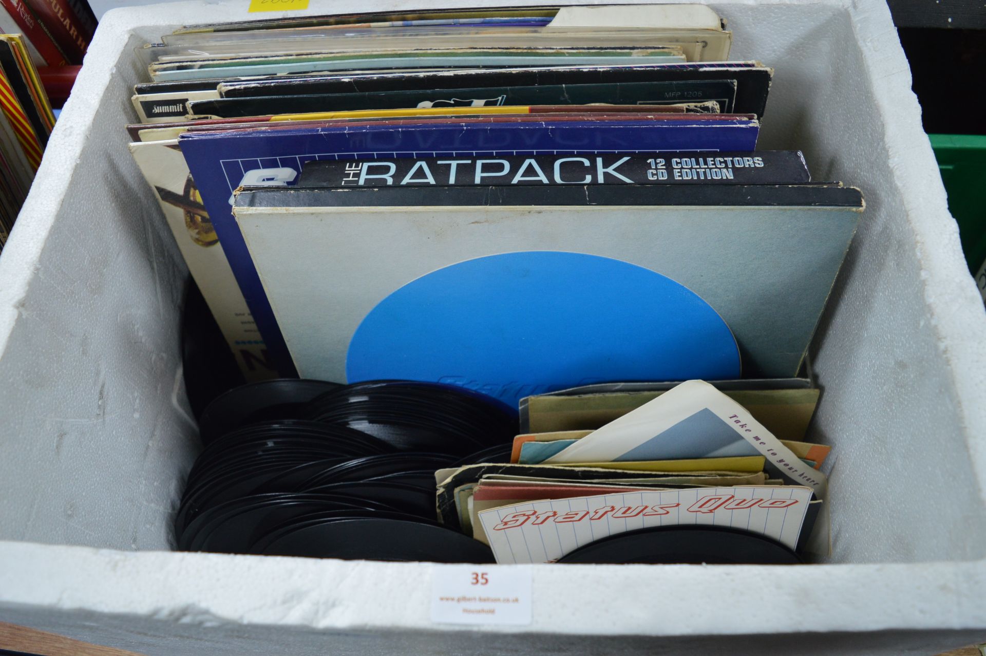 12" LP Records plus Singles and Box Sets