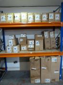 *Two Shelves of Assorted Outdoor Lighting