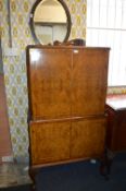 1950's Mirror Backed Drinks Cabinet (AF - requires