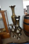 Eastern Brass Vases