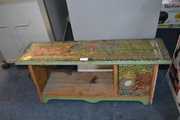 Painted Pine Shelf Unit