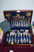 Viners Guild Silver Collection 100pc Cutlery Cante