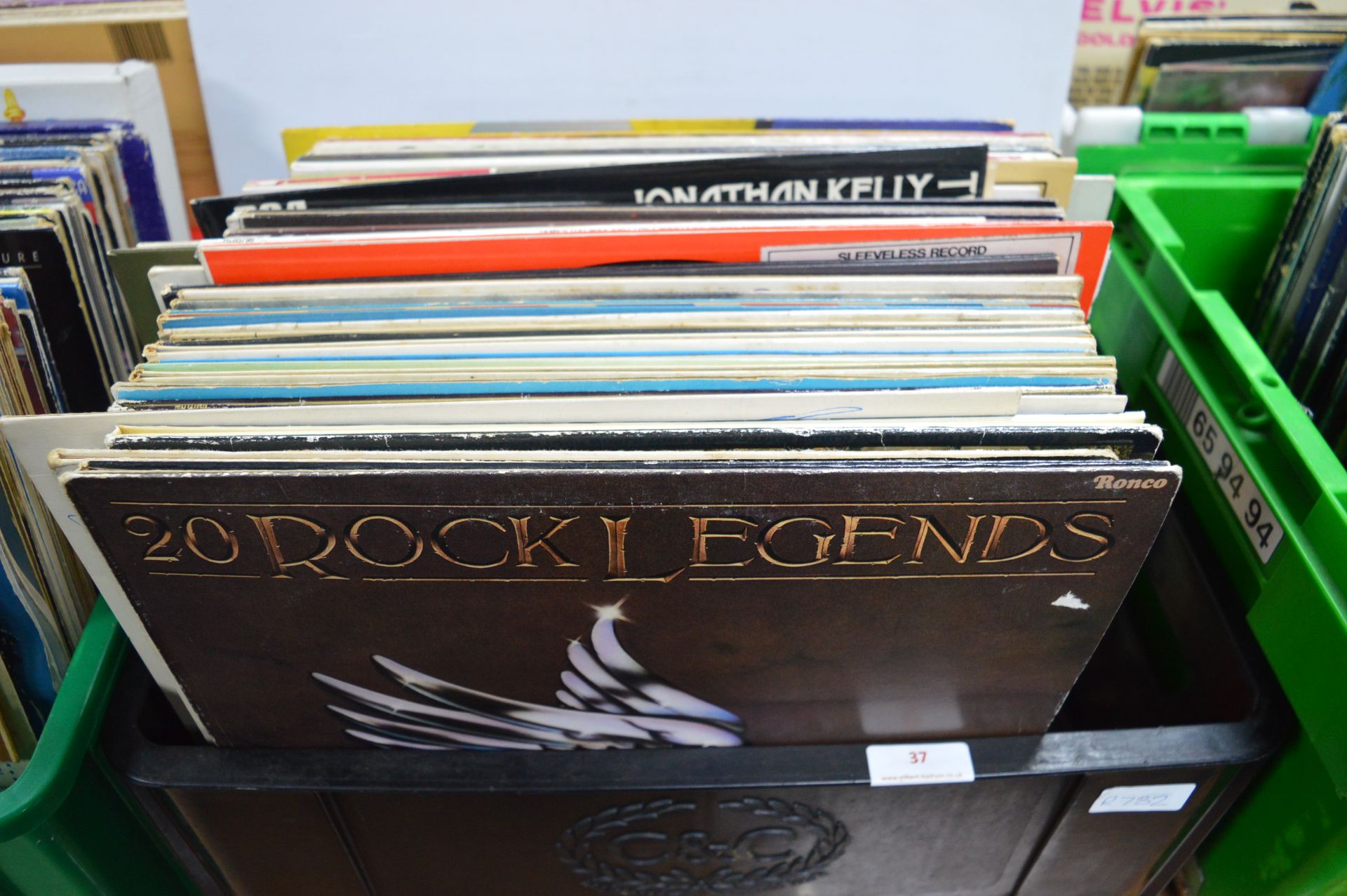 Vintage 12" LP Records: Rock, Pop and Easy Listening