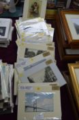 Fifty Small Mounted Local Prints of Hull Area