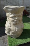 Garden Planter in the Shape of a Toby Jug