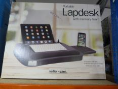 *Portable Lap Desk with Memory Foam