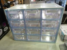 *12 Drawer Desktop Storage System