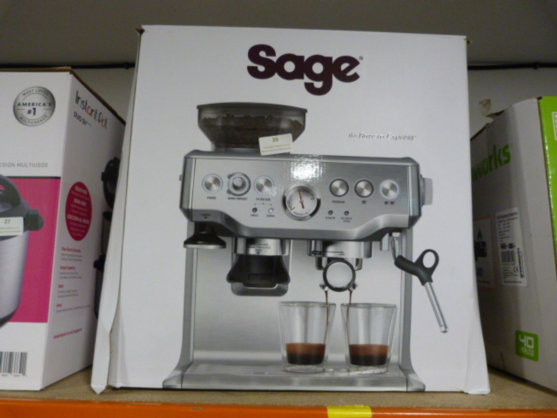 *Sage Barista Express Coffee Machine