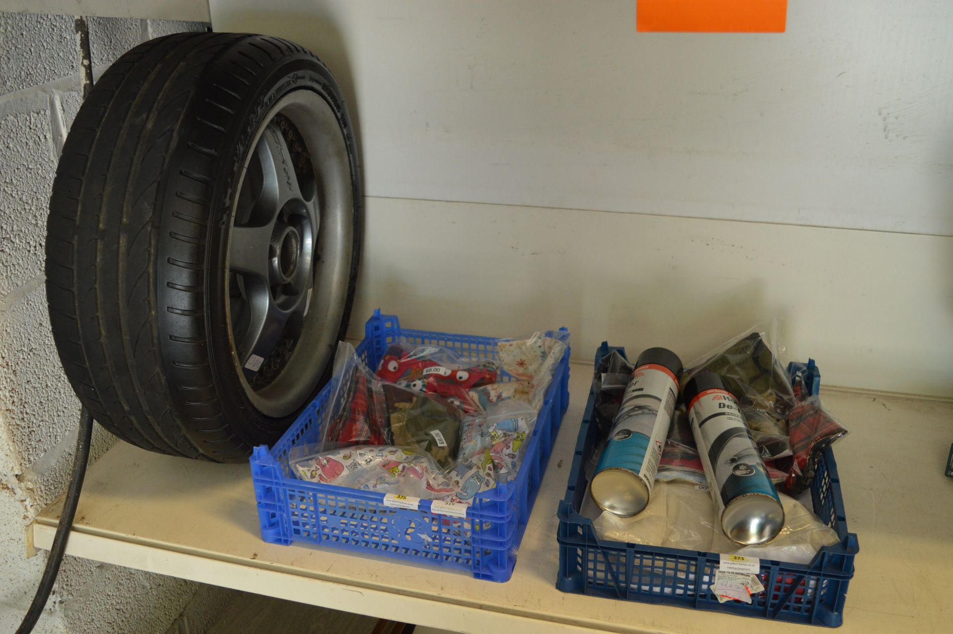 Mixed Lot; Deicer, Shop Display Wheel, and a Quant