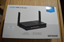 *AX1800 Wi Fi 6 Router