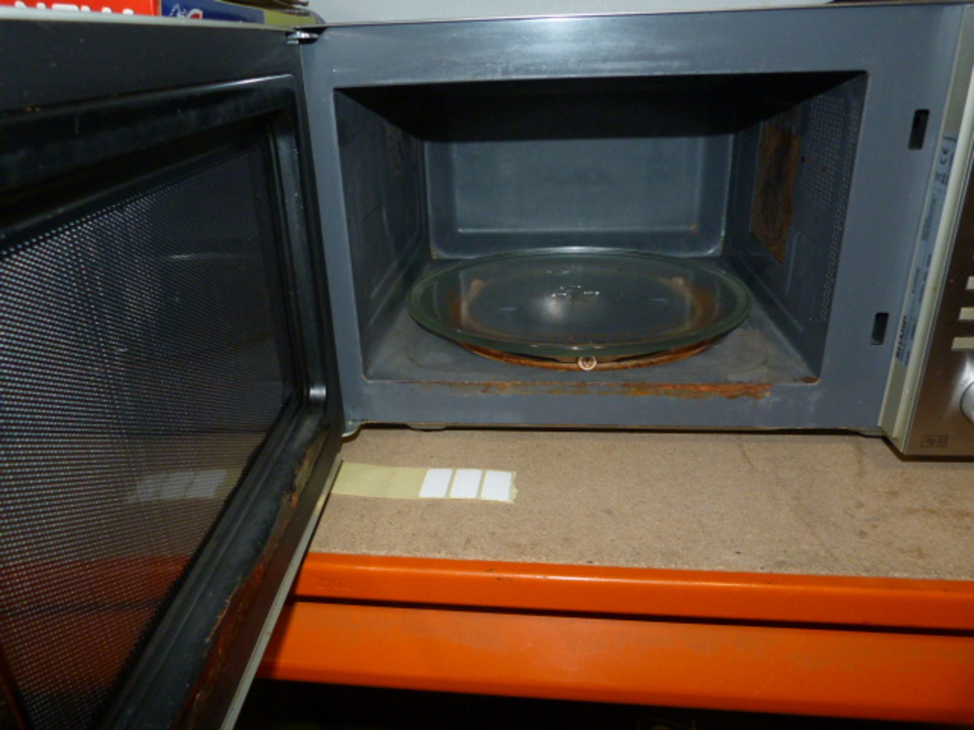 *Sharp Microwave (slight water damage inside) - Image 2 of 2