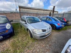 Renault Megan Reg: SY08 YLZ, Mot Expired: March 2021, Mileage ~120,000