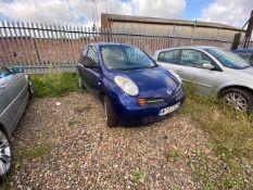 Nissan Micra Reg: MT53 YON, Mot: Feb 2022