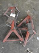 Set of Four Axel Stands