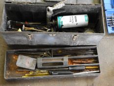 Toolbox Containing Underseal Gun, Compression Tester, etc.