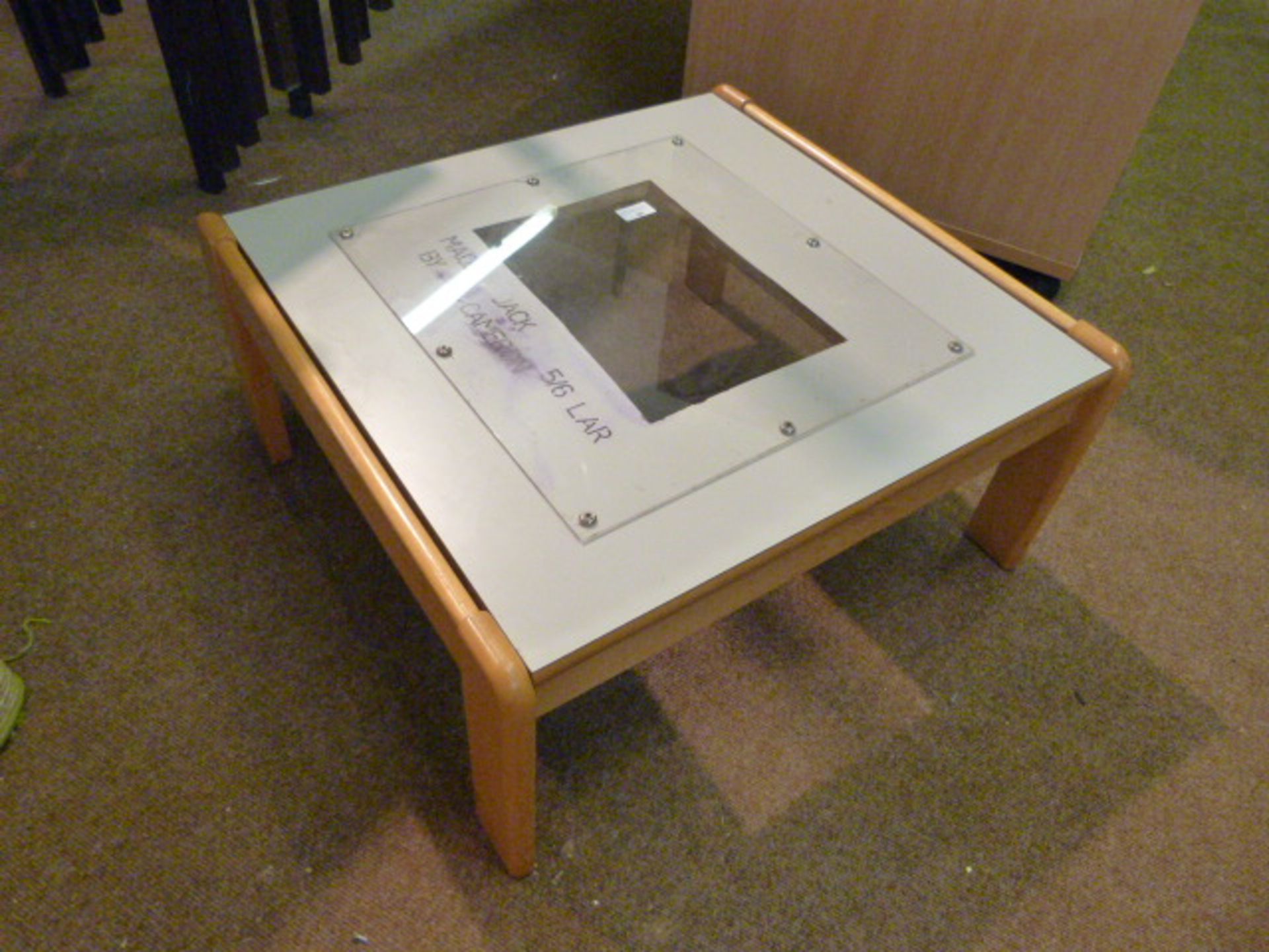 *Coffee Table with Perspex Top