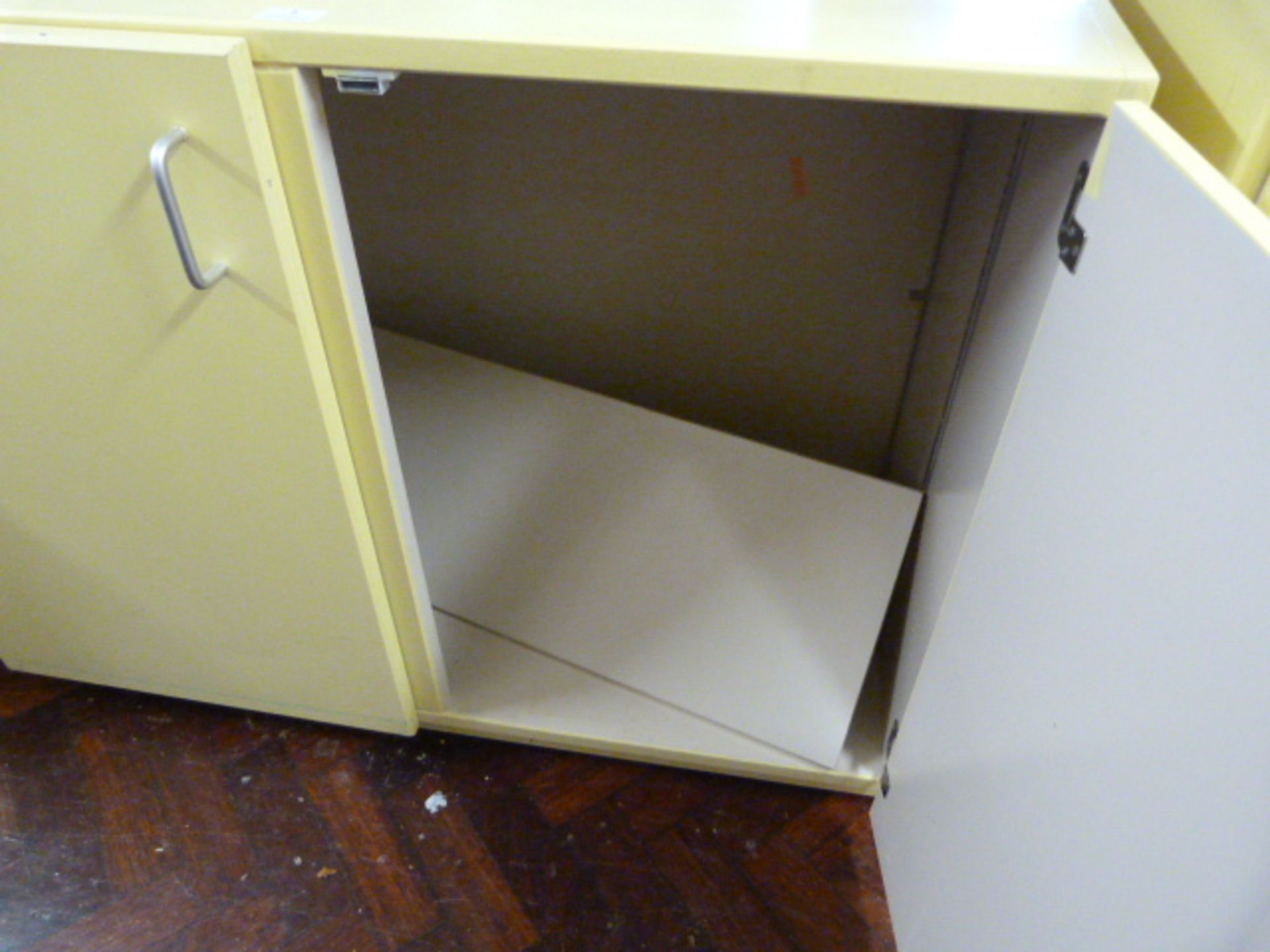 *Small Yellow Painted Storage Unit ~100x78x48cm - Image 2 of 2