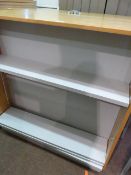 *Double Sided Shelf Unit with Three Shelves ~120x120x54cm